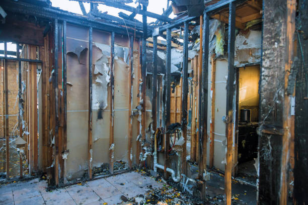 Professional Fire Damage Repair technician working in Willingboro, NJ